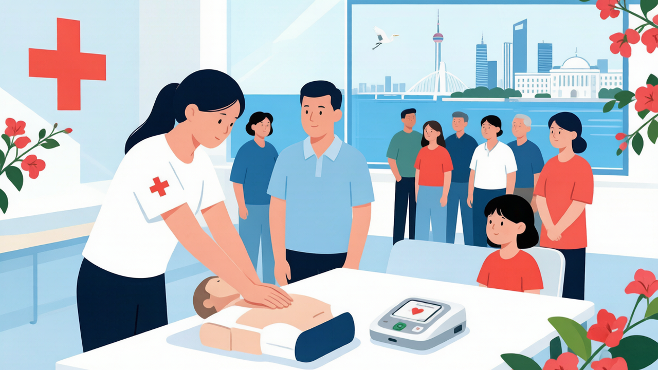 厦门2026应急救护免费学:政府培训2.3万人次救护员,CPR+AED公益课这样报名