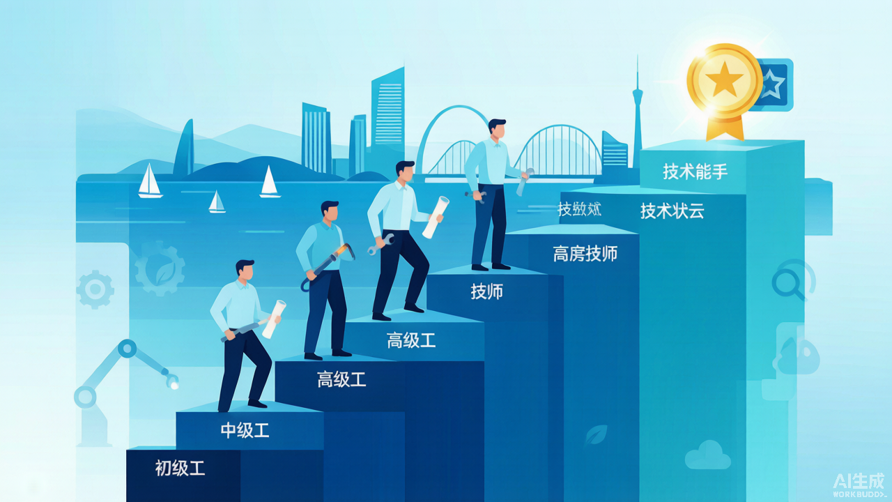 厦门技能人才注意:"新八级工"制度落地,从学徒工到首席技师怎么一步步评、能涨多少?